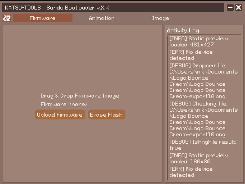 Bootloader With Encryption and Windows GUI Application For STM32 screenshot 1