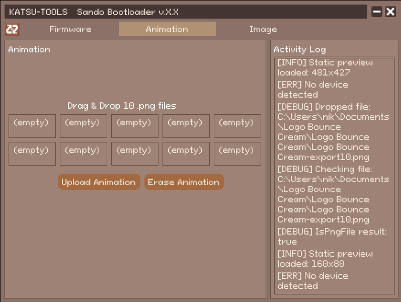 Bootloader With Encryption and Windows GUI Application For STM32 screenshot 2