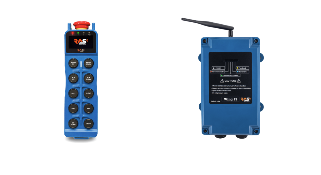 Dove : Radiio Transmitter & Receiver Designed for Industrial Overhead Cranes and Other Industrial Automation Application
 screenshot 1